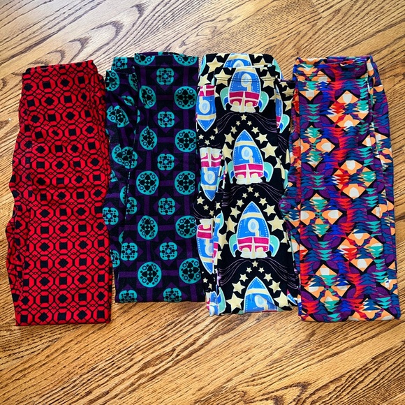 Bundle Lularoe L/XL leggings - Picture 1 of 5